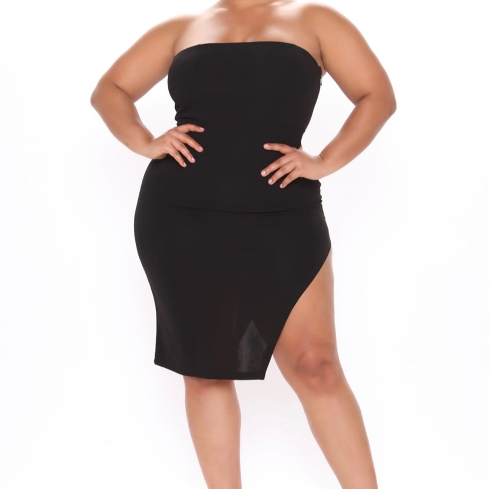 Black midi Dress